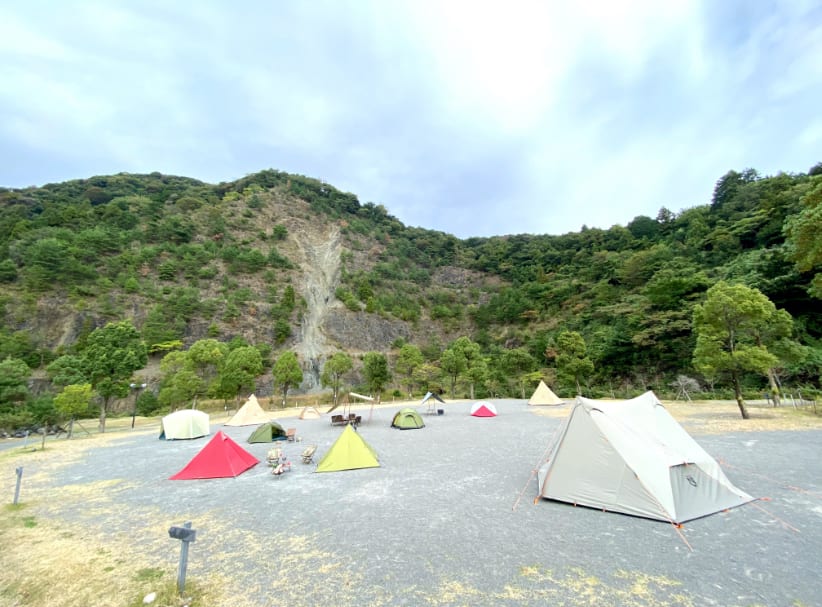 かもしかキャンプフィールド 青川峡キャンピングパーク